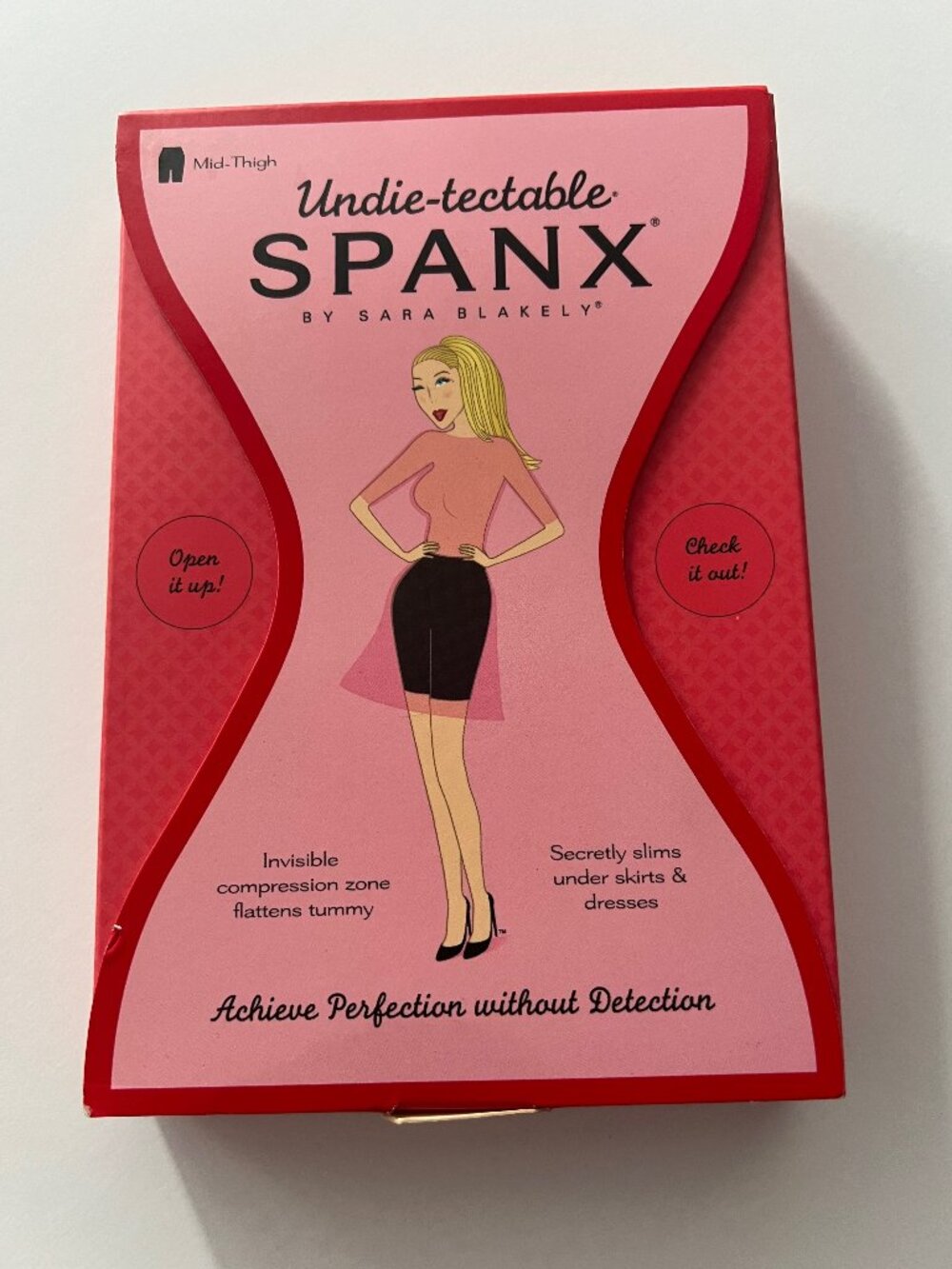 New in Package Spanx Mid Thigh Slimming Undie-Tectable Short Black Size L $48